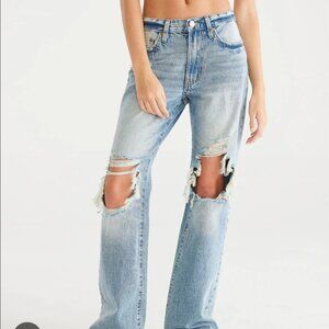 Aeropostale boyfriend flare jeans 8